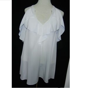 Lilly Pulitzer Tita Silk Top Size XS Resort White